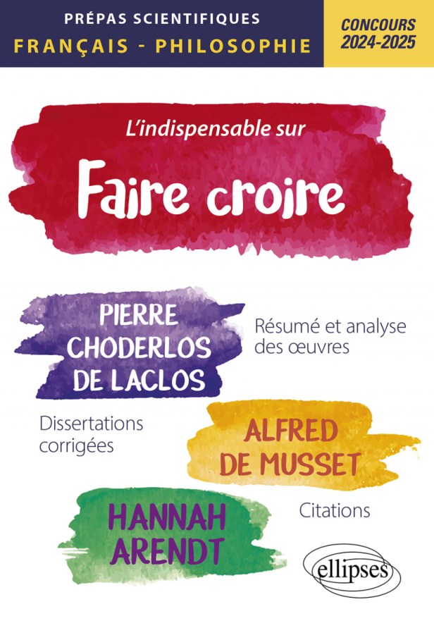 “L’Indispensable sur &lsquo;faire croire&rsquo; (CPGE&nbsp;scientifiques)”