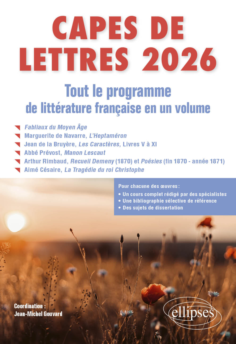 Les livres Atlande et Ellipses pour les Agrégations et les CAPES de ...